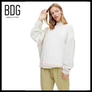 Urban Outfitters BDG Pierre Mock Neck Sweatshirt